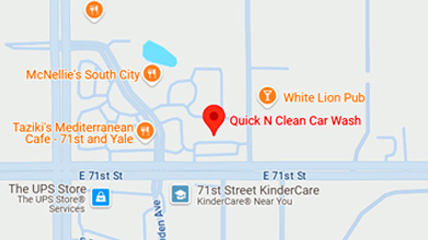 Quick N Clean Car Wash - 5151 E 71st St, Tulsa, OK 74136