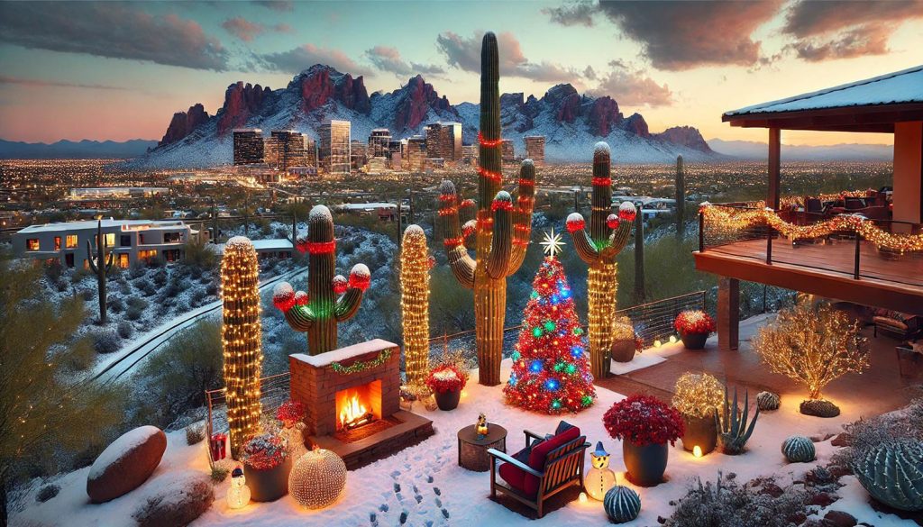 Christmas in Gold Canyon AZ