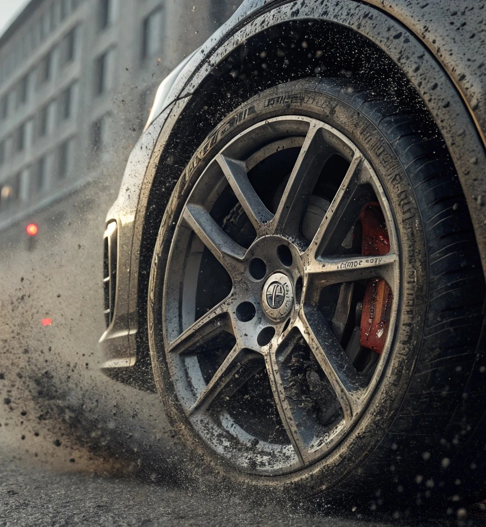Short Trips Near Cherry Street Still Add Up for Your Car 5 Brake dust collecting on wheels
