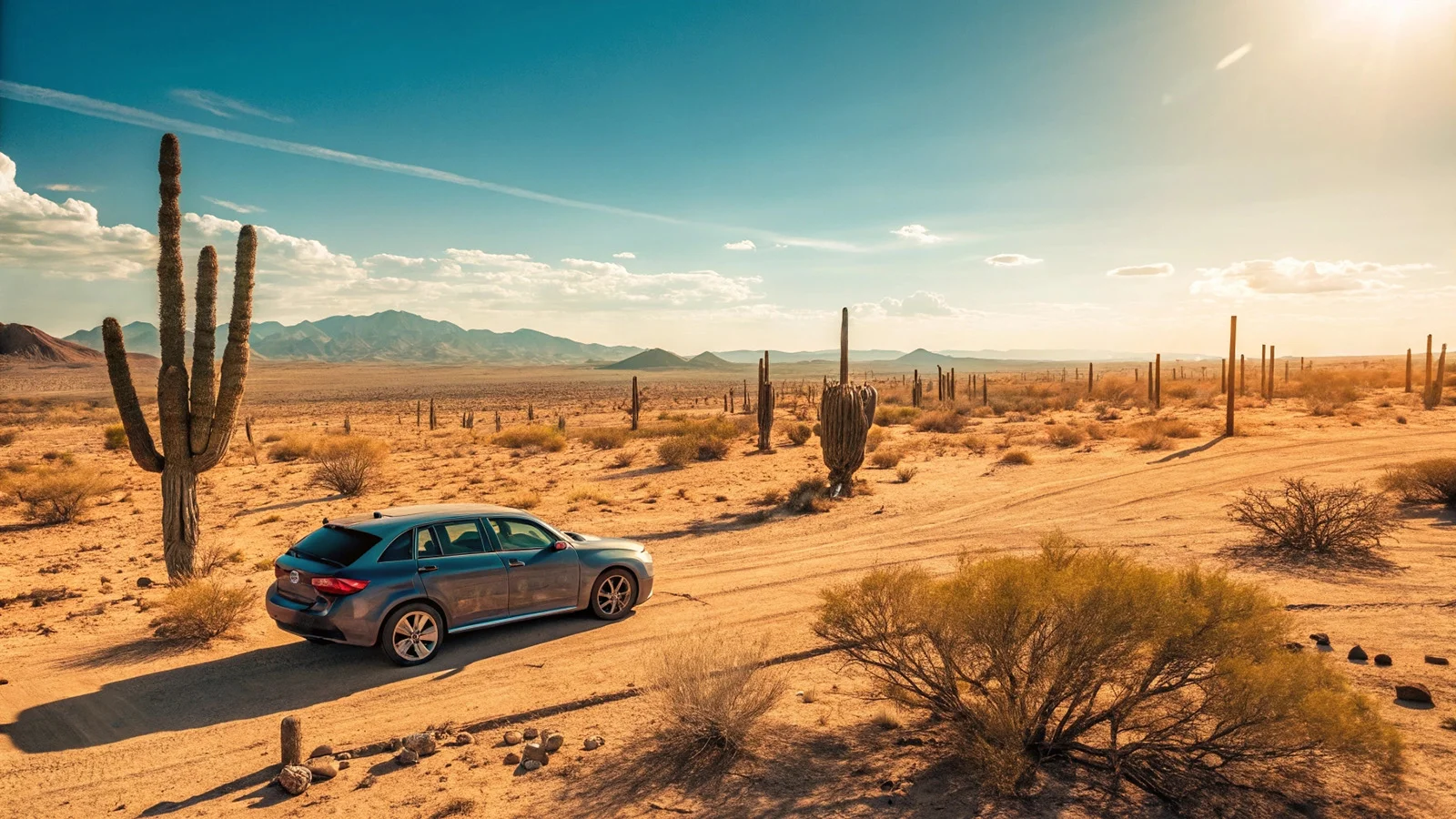 Summer Driving in Yuma