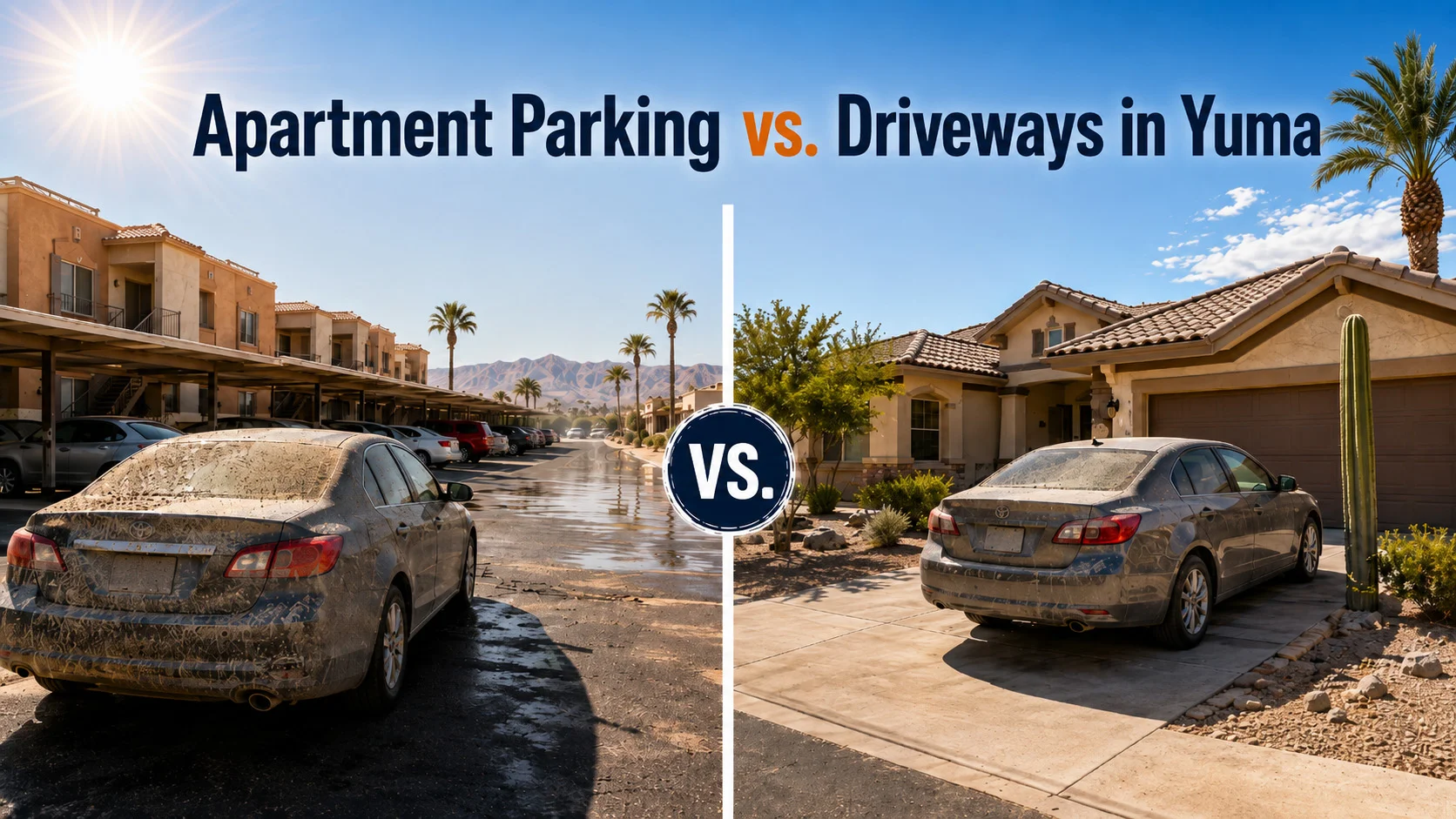 Apartment Parking vs. Driveways in Yuma — Which Affects Your Car More This Summer?