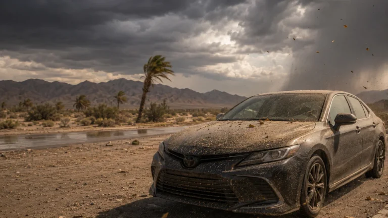 Constant Exposure to Dust and Monsoon Debris