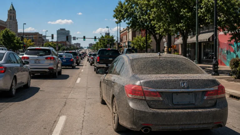More Summer Traffic, More Road Grime