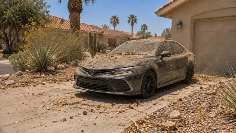 Yard Dust and Summer Debris