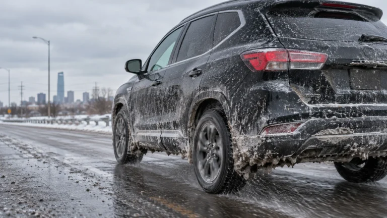 Winter Grime and Road Treatments